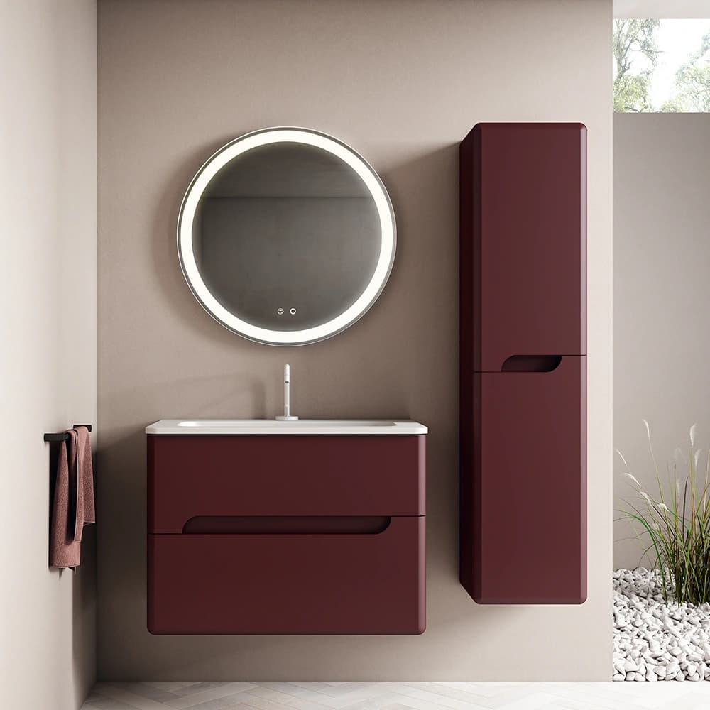 Salle de bain équipée de la collection ONDA de VISO